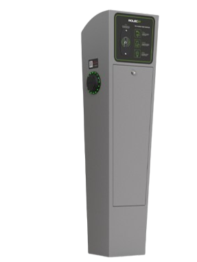 AUTOCHARGE charger leaning to the right